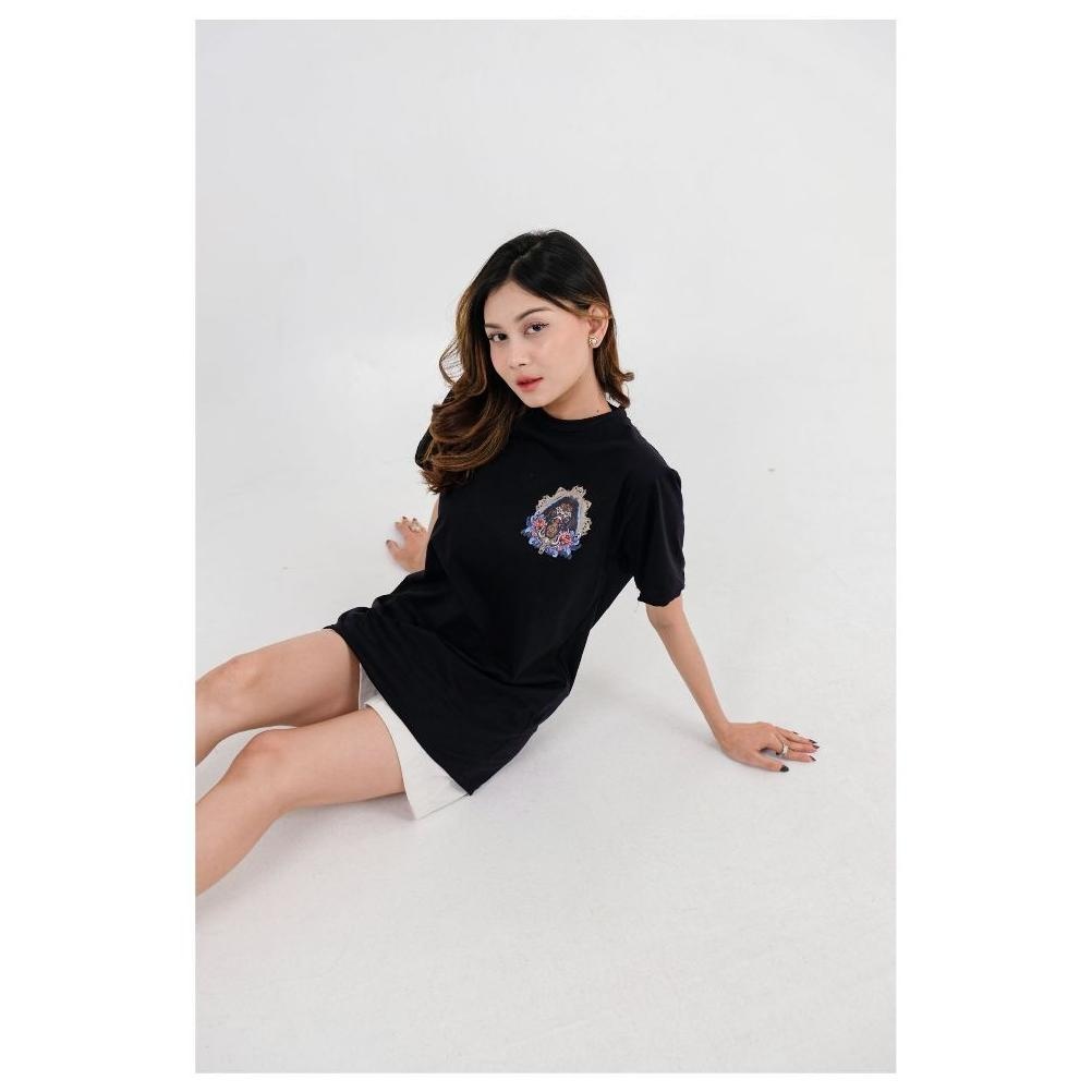 CR - Kaos RANGDA QUEEN OF LEAK / BAJU KATA KATA BALI / kaos Distro / Tshirt Pria Wanita TERLARIS