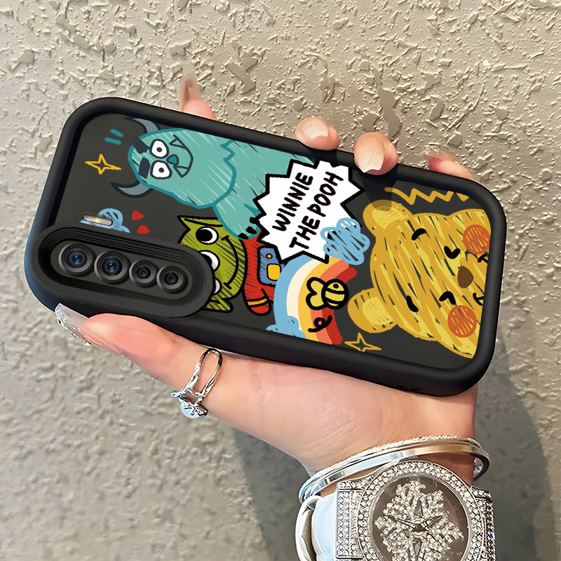 Casing Hp OPPO A91 OPPO F15 OPPO Reno 3 Case Casing HP pelindung  Cesing Softcase Silikon Kasing pol