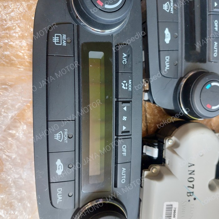 panel ac tombol ac climate control ac crv gen3 crv bongkok th 07-2012