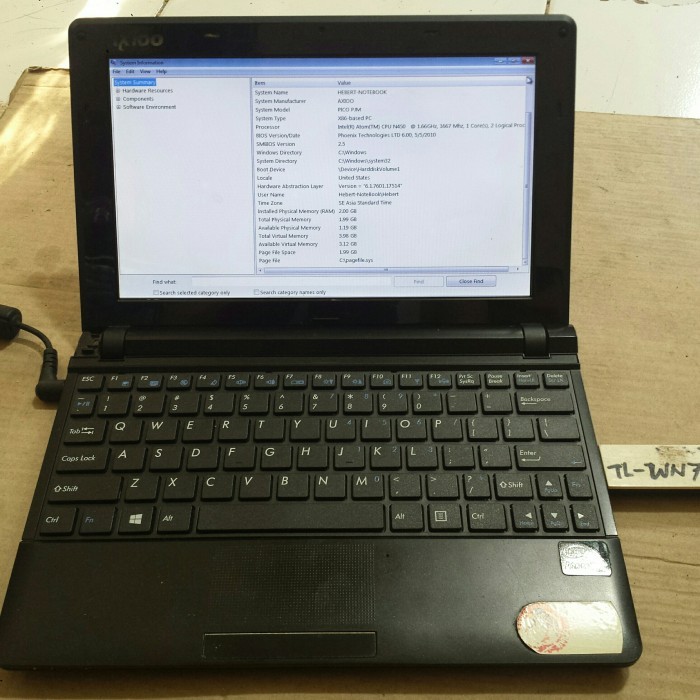 LAPTOP NOTEBOOK AXIOO PICO M1110