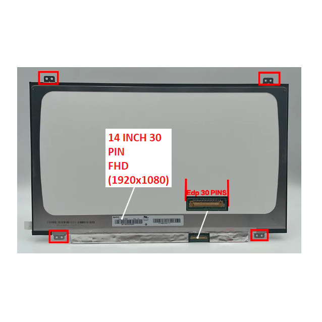 LED LCD LENOVO THINKPAD E450 T440P 14 INCH 30 PIN FHD (1920*1080) IPS