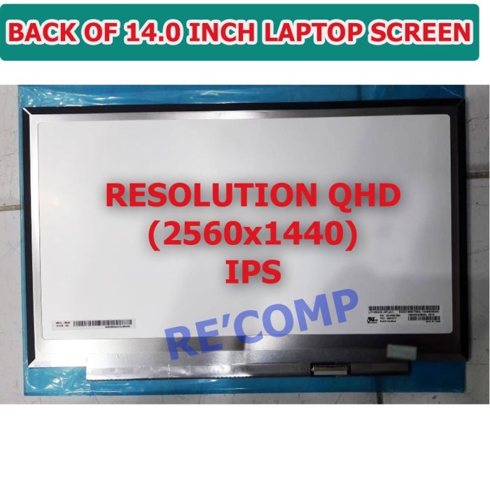 LED LCD LENOVO THINKPAD X1 CARBON GEN 3RD QHD (2560X1440) IPS