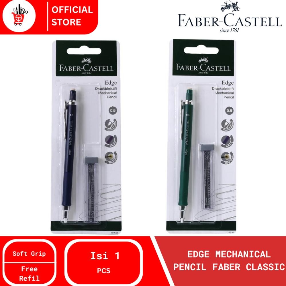 

Termurah Mechanical Pencil | Pensil | Pensil Mekanik Edge Faber-Castell Classic (1 Pcs) Viral