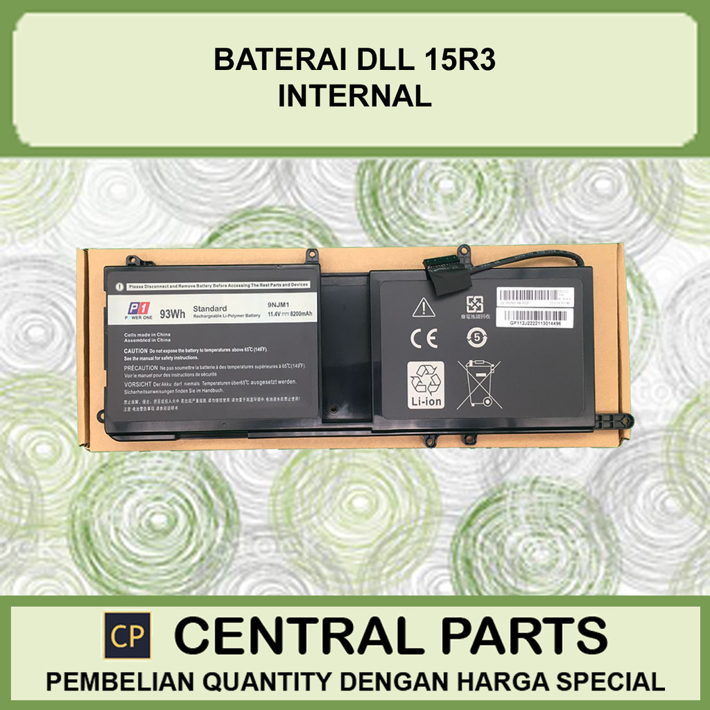 Baterai DEL Alienware 15 R3 44T2R 9NJM1