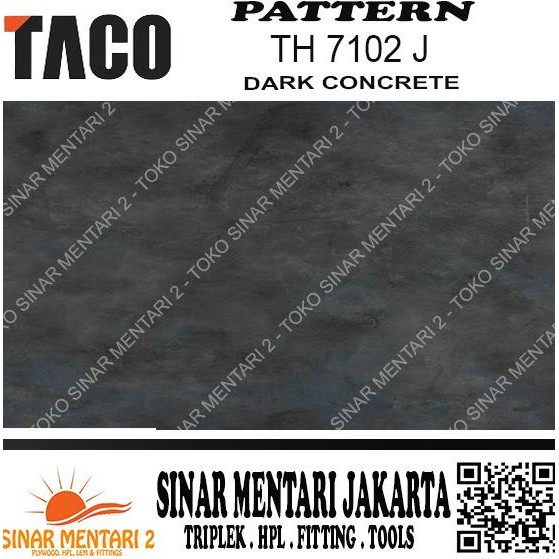 Taco Hpl Pattern Th 7102 J Dark Concrete