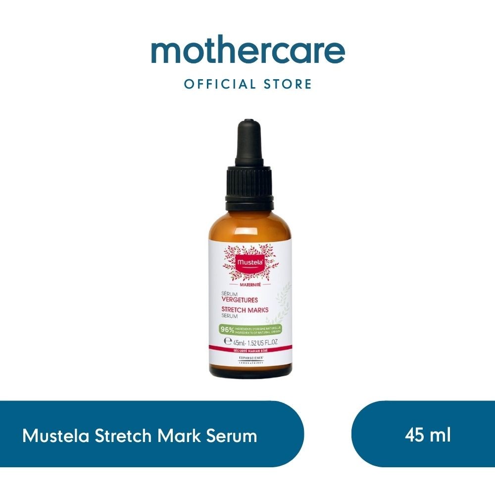 Mustela Stretch Mark Serum 45ml - Serum Mencegah Stretch Mark