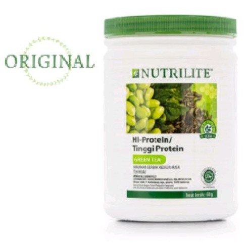 Nutrilite Hi Protein Green Tea 450 gr AMWAY / Nutrilite ORIGINAL