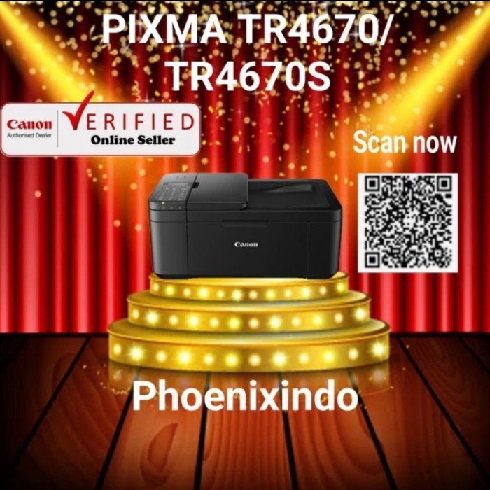 Canon PIXMA TR4570S TR 4570S (Print, Scan,Copy,Fax, Wifi) TR4570 4570