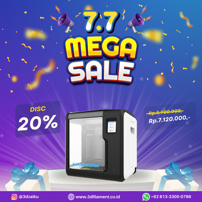 3D Printer Flashforge Adventurer 3 Compact Size for School University