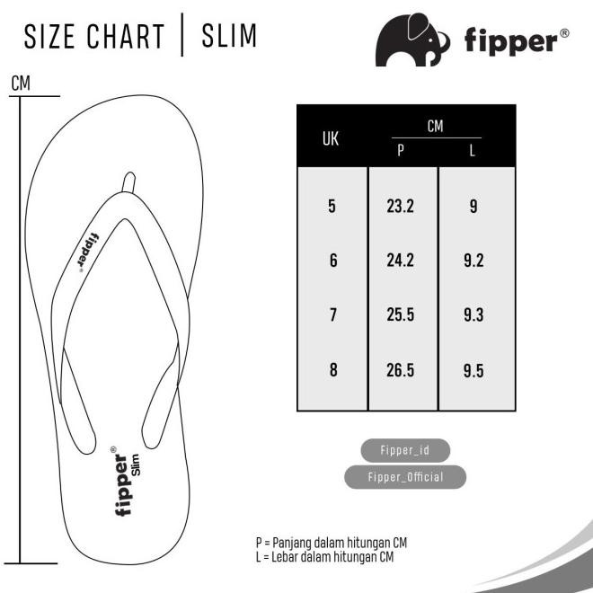 [Fipper Slim] - Pink Cherub/Pink Moment - Sandal Jepit Wanita/Perempuan