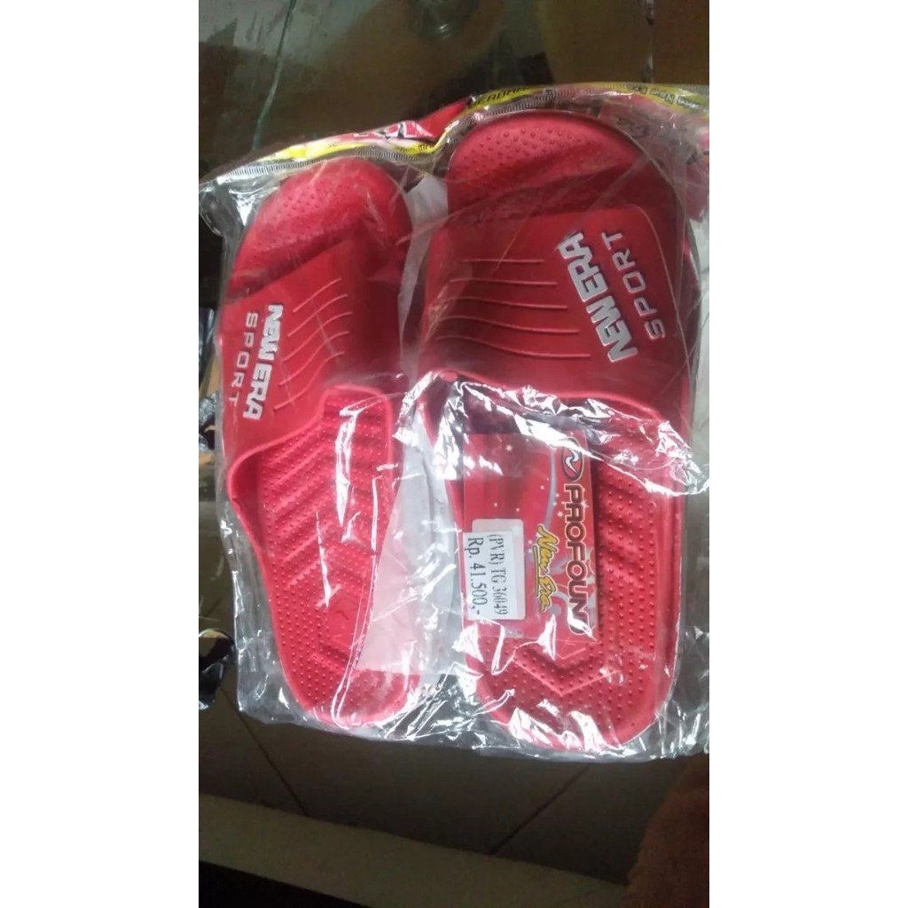 Coba Sandal Selop Anak Remaja Laki-Laki New Era Karet Murah Klw