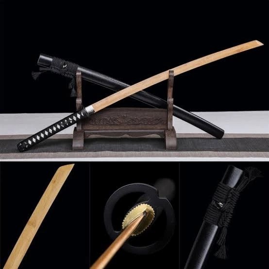 Hi Quality Pedang Latihan Kayu Bokuto Iaido Wooden Handmade Imported