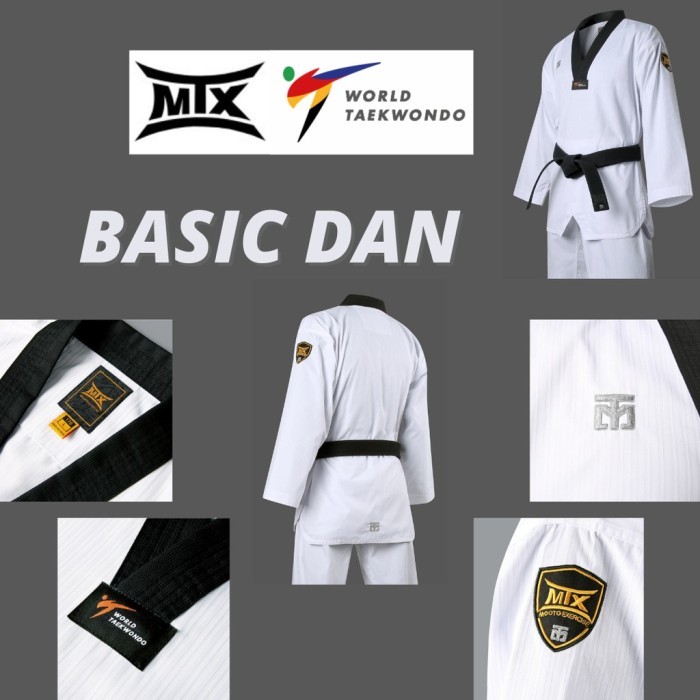 MTX Taekwondo Uniform / Baju Taekwondo MTX - Design By MOOTO