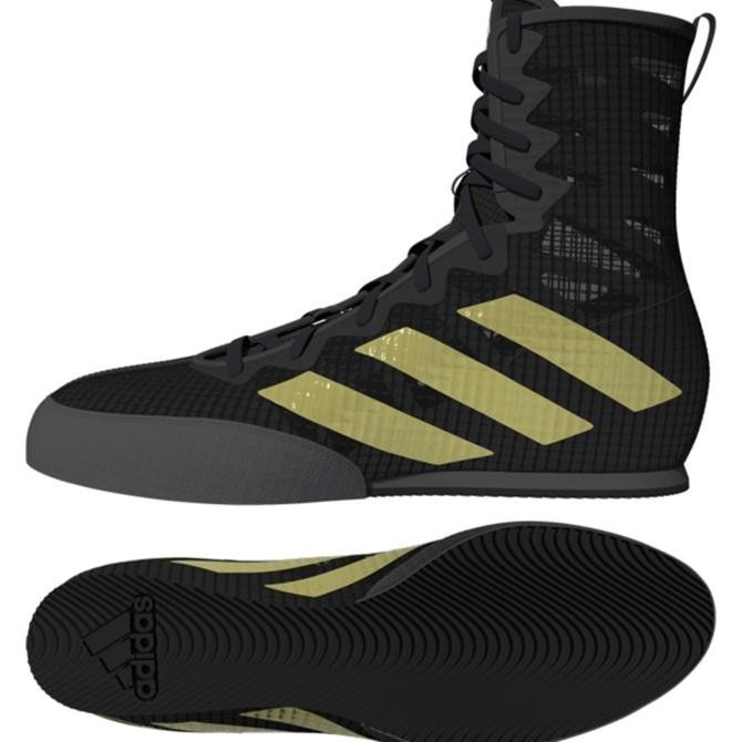 Sale Adidas Boxing Shoes Box Hog 4 Gold - Adidas Sepatu Tinju Boxing