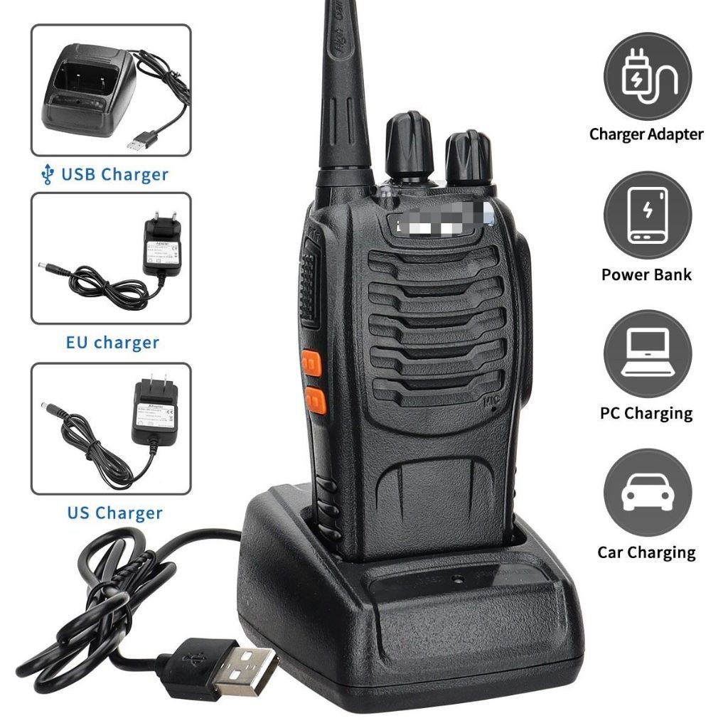TERMURAH HT 888S 2IN1 WALKIE TALKIE SINGLE BAND