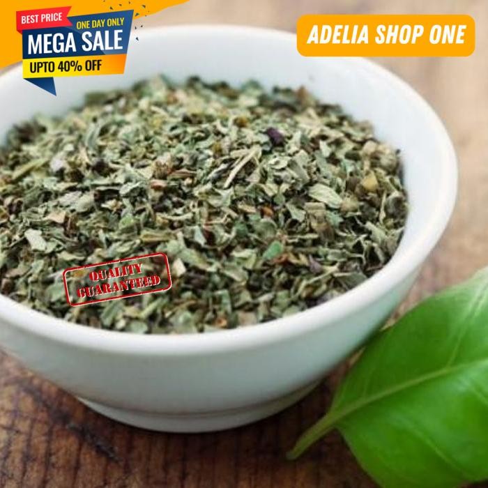 

TURKY - BASIL LEAVES DRIED 50 GR DAUN BASIL (SELASIH) KERING 50 GRAM FAVORIT!!