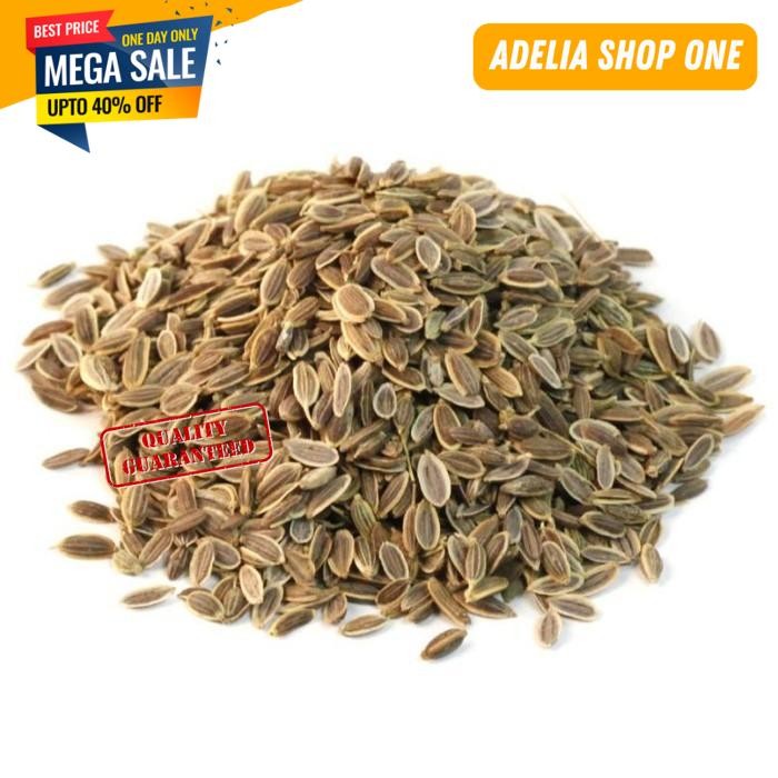 

DILL SEED ORGANIC 100 GR ADAS SOWA 100 GR PALING DICARI!
