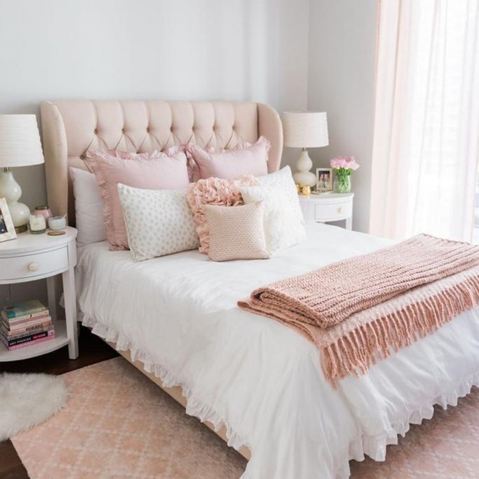 Divan tempat tidur Alland 180x200 dipan headboard