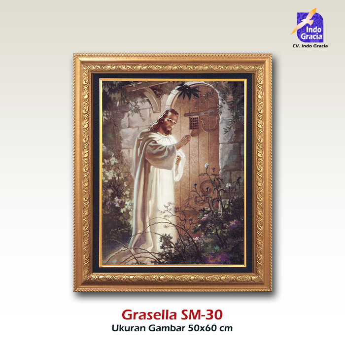 Lukisan Yesus Mengetuk Pintu; Grasella SM-30
