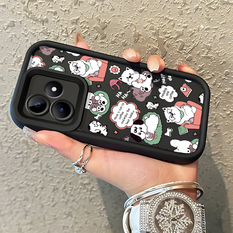 Casing Hp Realme C53 Realme C51 Realme Narzo N53 Realme Note 50 Case HP Buku baca cinta casing pelin