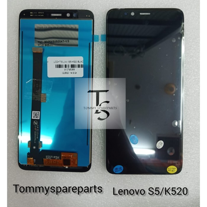 LCD TOUCHECREEN LENOVO S5 K520 ORIGINAL