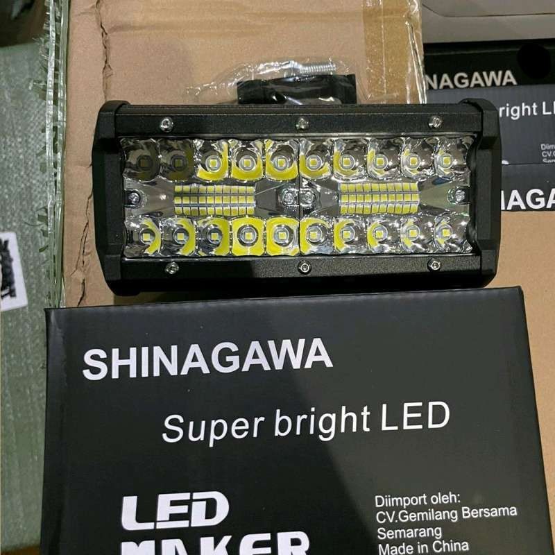 LED SINAGAWA 40 LED / mata variasi / mobil 12 vol dan 24 vol / lampu kabut variasi / lampu tembak va