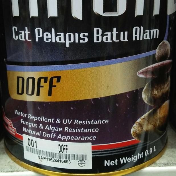 Cat Pelapis Batu Alam Arca Doff