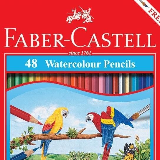

Sil Warna Faber Castell 48 Water Colour / Free Kuas Dan Rautan