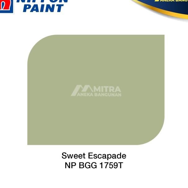 Cat Tembok Nippon Paint Sweet Escapade Np Bgg 1759 T Sage Green