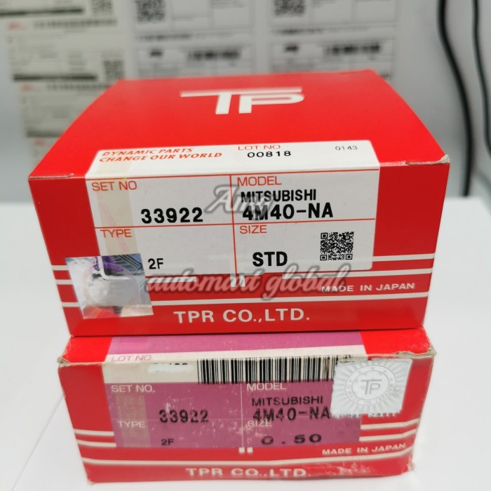 Ring Piston Mitsubishi L200 4M40 4Mm Japan Product Asli