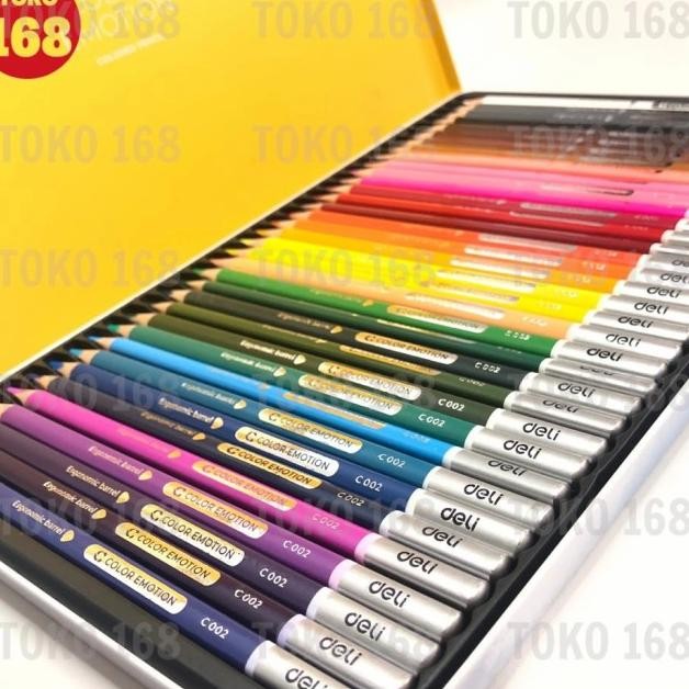

Deli Colored Cil 36 Colors / Sil Warna 36 Warna C00235 (Set)
