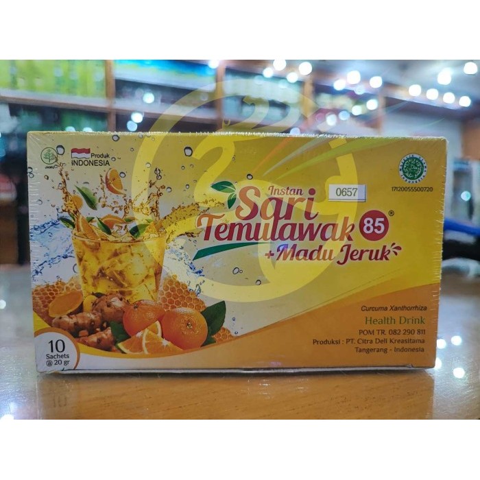 

~^~^~^] Sari Temulawak Instan 85 Madu Jeruk