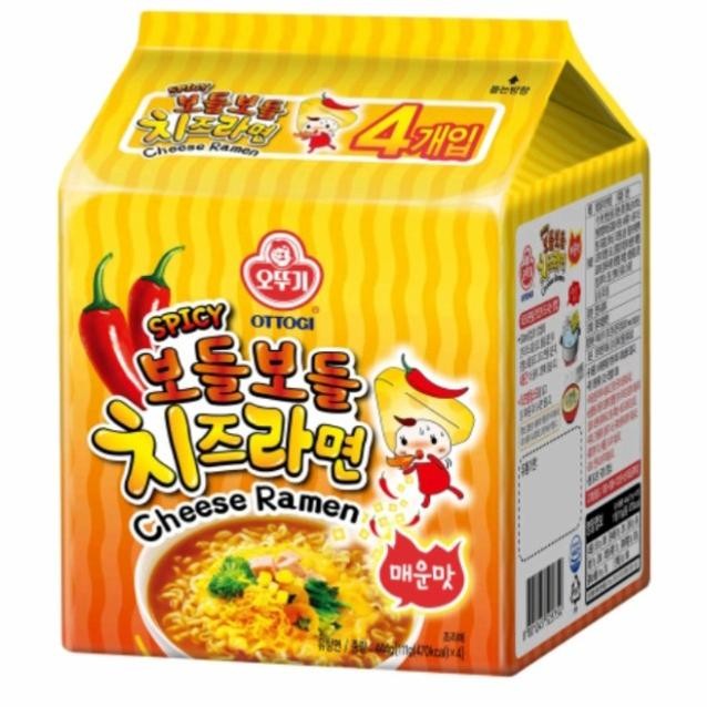 

Ottogi Spicy Cheese Ramen Multipa - 444Gr