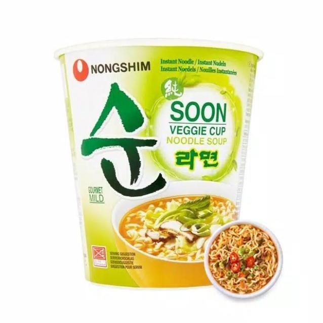 

[Logo Halal] Nongshim Soon Veggie Vegan Ramyun Korea - Small Cup