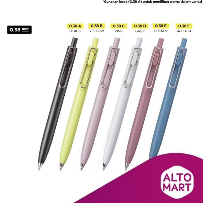 

Uniball One F Feel Series 0.38 0.5 Mm Gel Pul Uni Ball Bolpoin