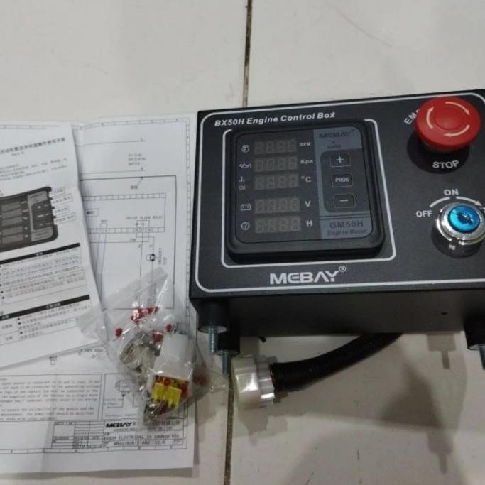 Tersedia Box Panel Bx50H Mebay Control Engine Pompa Hydrant Gm50H Genset