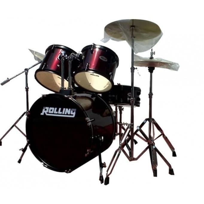 Drum Akustik Set Rolling Jb1026 Rolling Jb 1026 Rolling Jb-1026 Origin  Ready