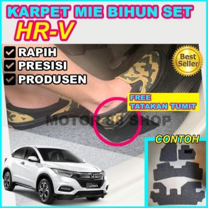Tersedia Karpet Carpet Lantai Coil Mat Keset Set Mie Bihun Mobil Honda Hrv