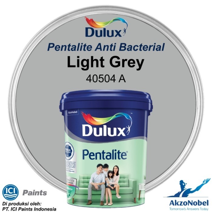 CAT DULUX PENTALITE 20 LT - LIGHT GREY 40504A