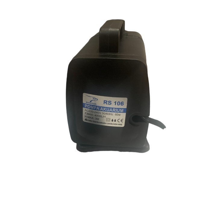 aquarium pompa celup water pump ROSSTON RS 106 RS106