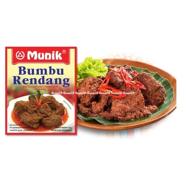 

Lhiu Munik Bumbu Rendang Beef Rendang Seasoning Bumbu Instan 115Gr