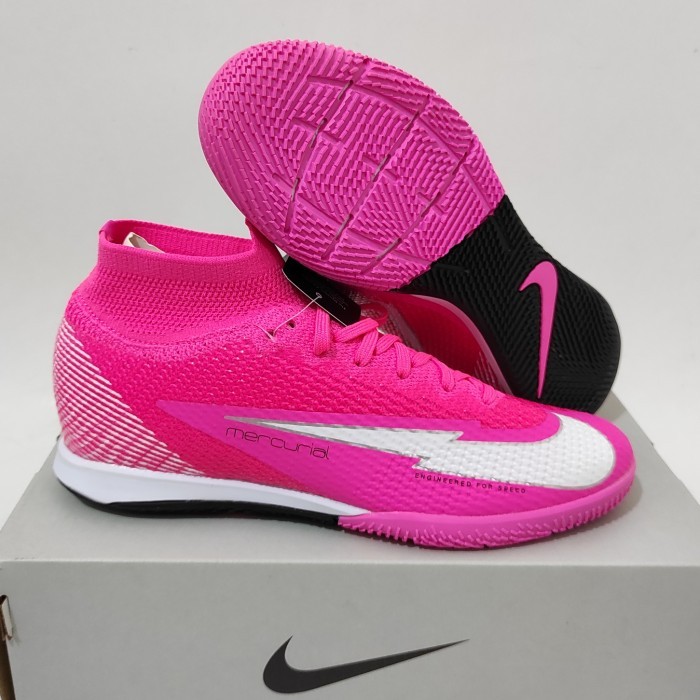 Sepatu Futsal Nike Mercurial Superfly7 Elite Rose Pink Ic