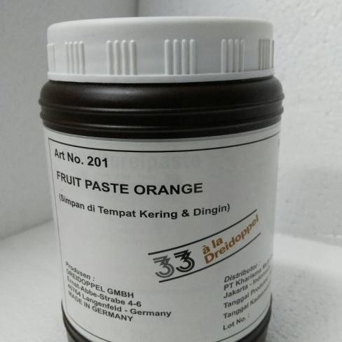 

Dreidoppel Flavour Orange Paste / Jeruk Pasta Repack 1000gr 1kg