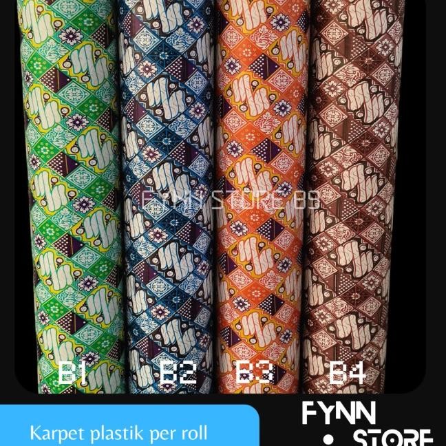 Karpet Lantai Plastik Per Roll Motif B
