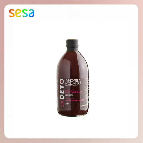 

ANDREA MILANO Organic Pomegranate Vinegar Unfiltered 500ml - Cuka Apel