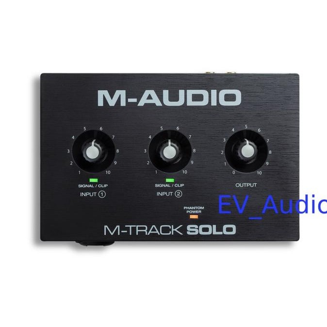 Soundcard M-Track Solo / M-Audio M-Track Solo Original  Ready