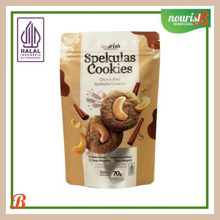 

| NN | SPEKULAS COOKIES - GLUTEN FREE COOKIES 70GR