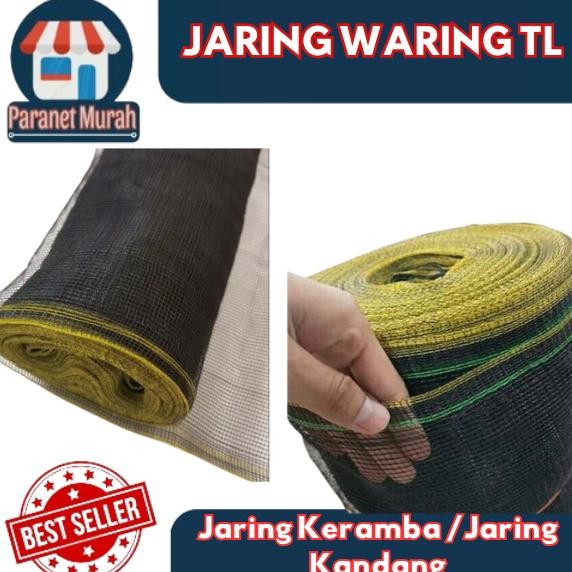 Murah Best Jaring Waring Tl  Jaring Keramba Ikan  Jaring Kandang Hewan Panjang 100 Meter X Lebar 1.2