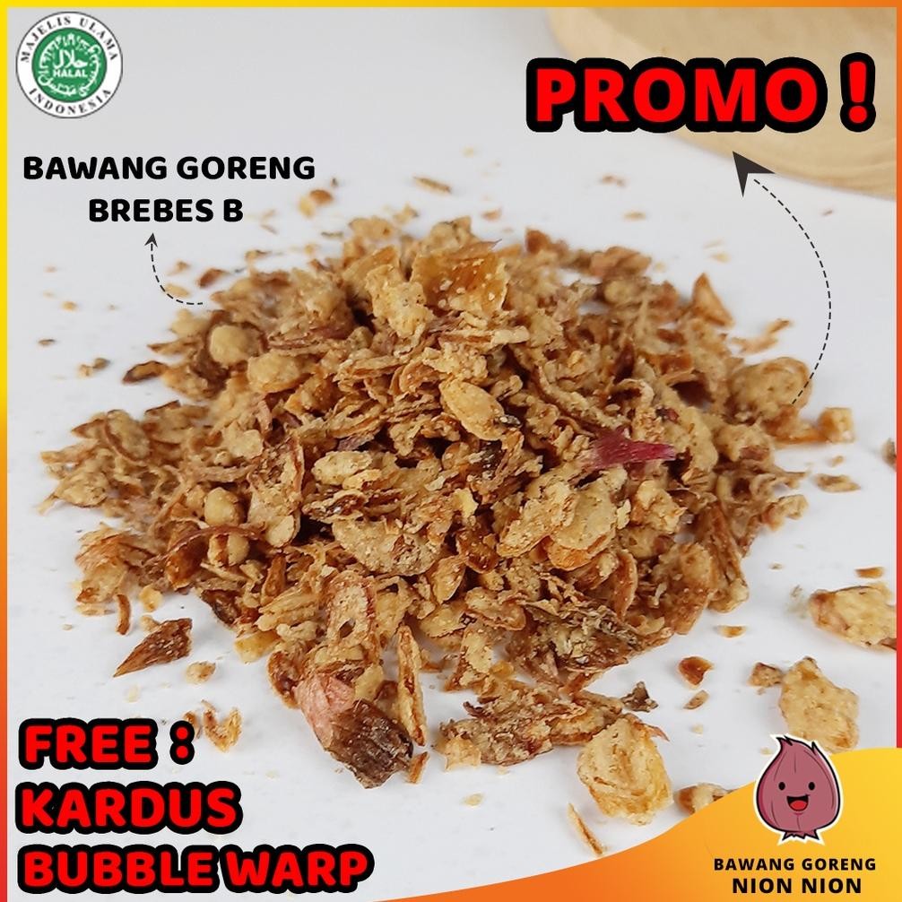 

Best Gratis Bawang Goreng Brebes Grade B 1Kg Enak Renyah Special Sale!