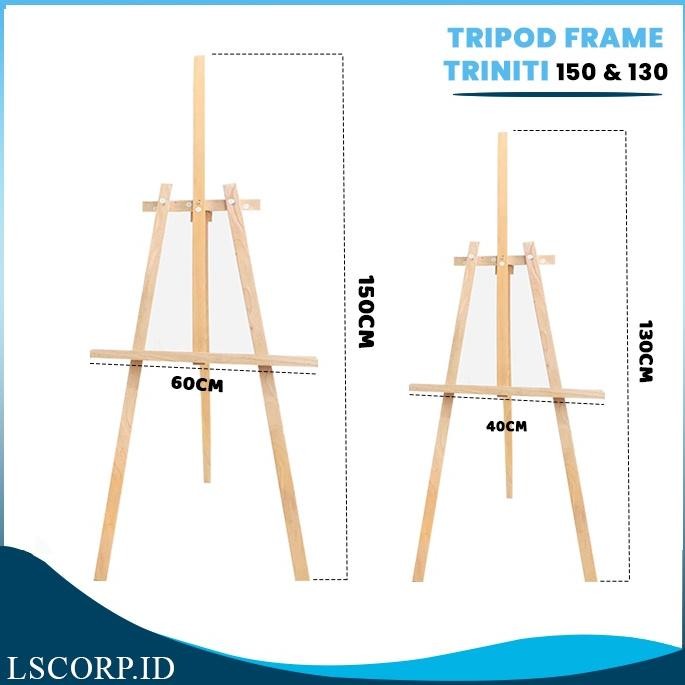 

Viral Sale Standing Tripod Frame Kayu Wooden Easel Penyangga Papan Wedding Sign, Lukisan, Frame Bingkai Foto, Papan Bunga Pernikahan, Whiteboard, Papan Menu Restoran Ew-98